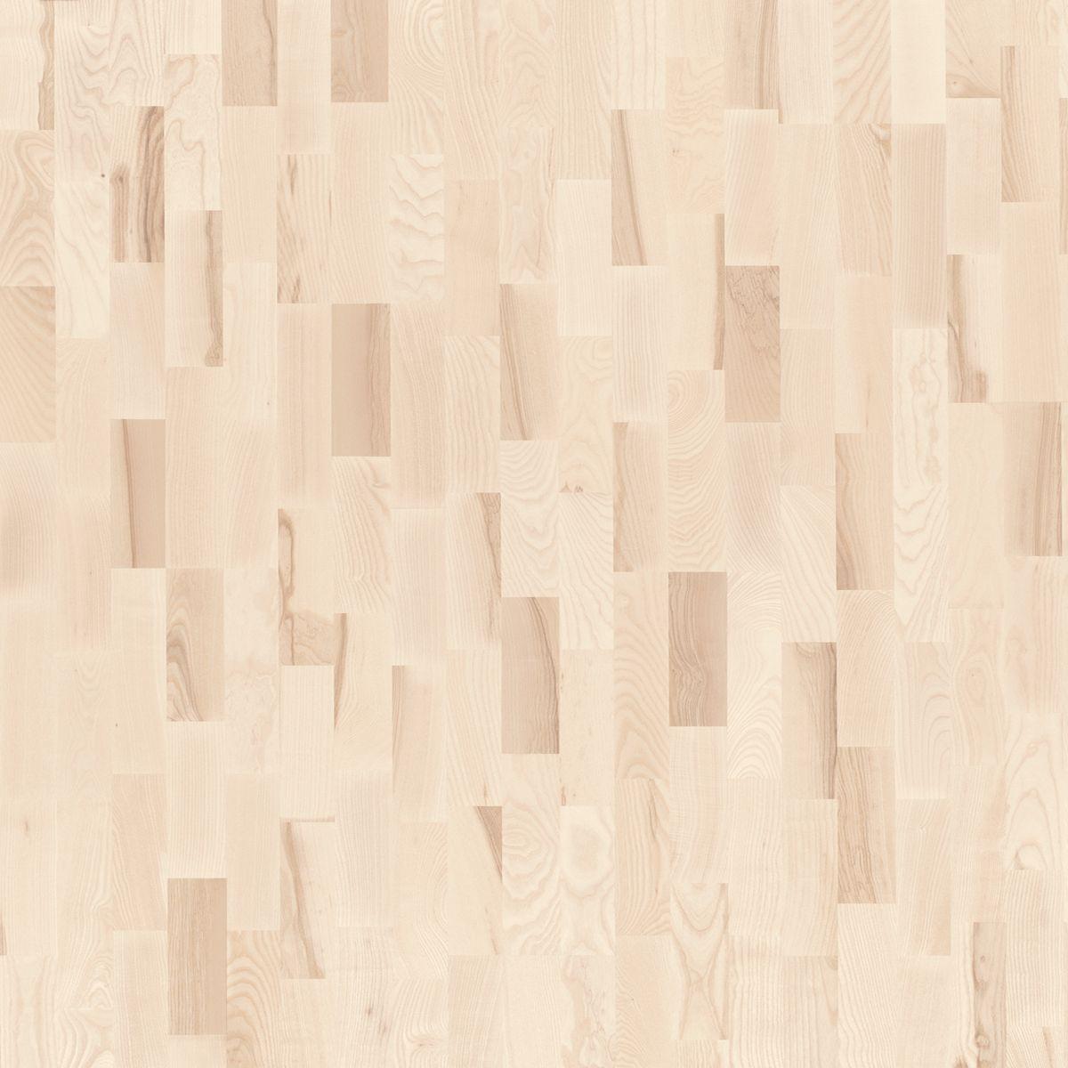 Parkettboden Esche Schiffsboden Stärke 13mm - Hellbraun/Weiß, LIFESTYLE, Holz (220/18,5/1,3cm) - Parador