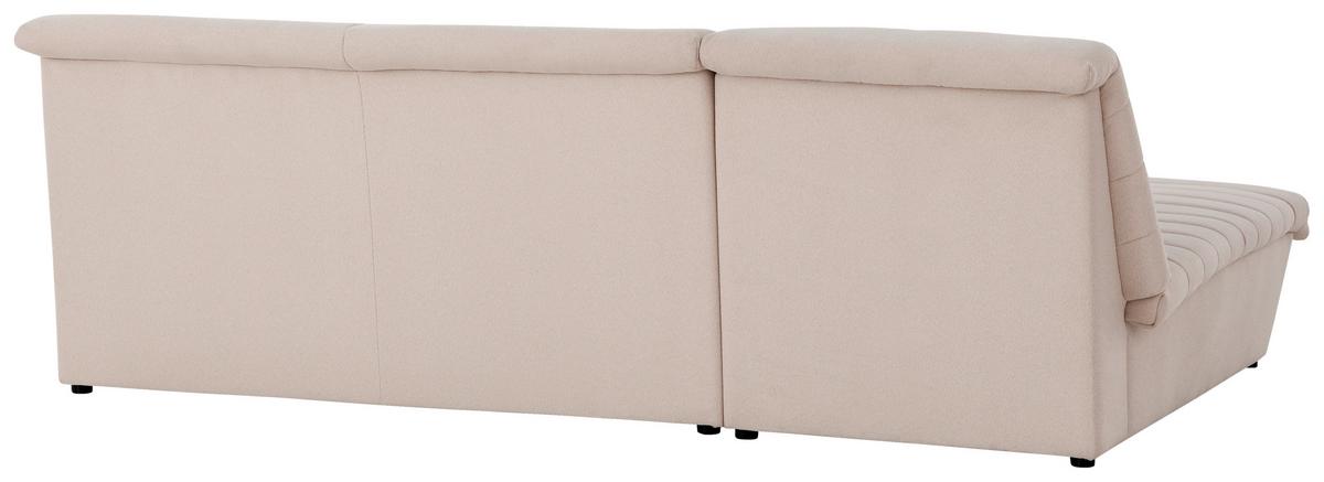 Ecksofa Looks Viii Creme - Creme/Schwarz, Design, Textil (168/274cm) - LOOKS by W.Joop