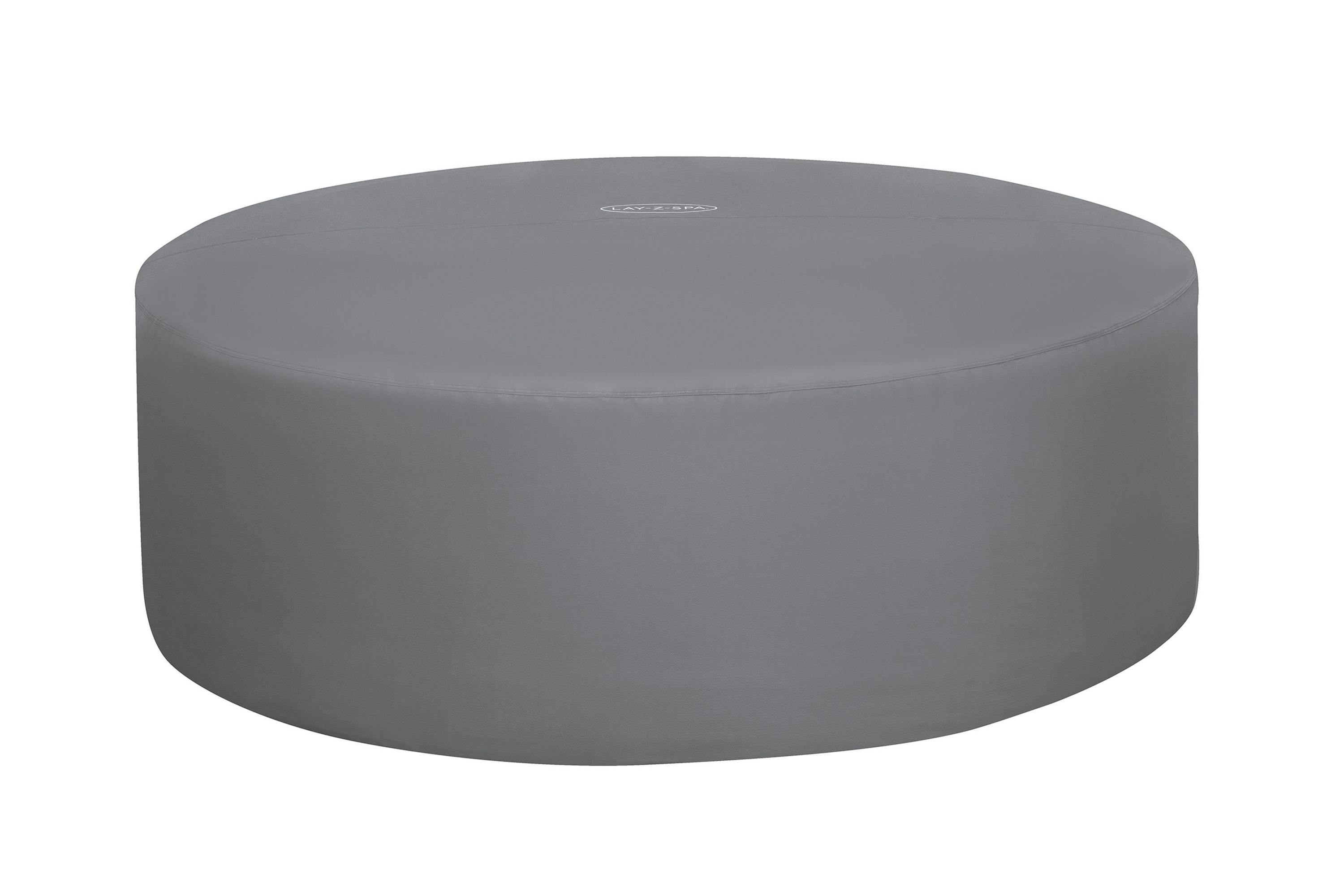 Whirlpoolabdeckung Sebastian - Dunkelgrau, KONVENTIONELL, Kunststoff (216/80cm) - Bestway