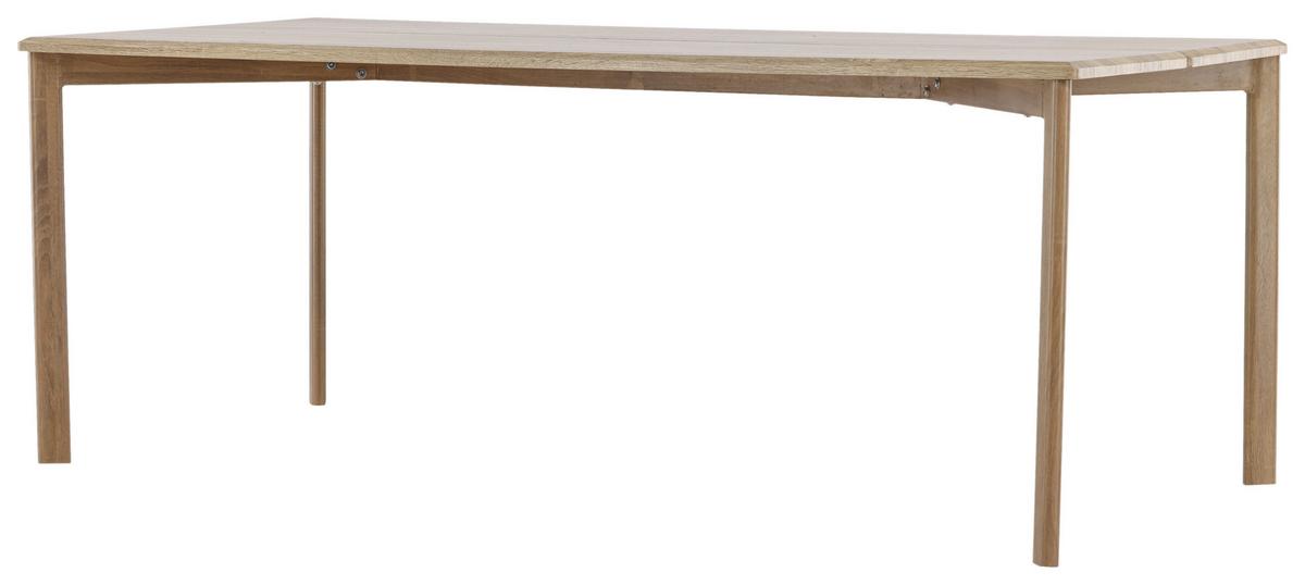 Esstisch Damon - Beige, Design, Holzwerkstoff/Metall (200/90/75cm) - Livetastic