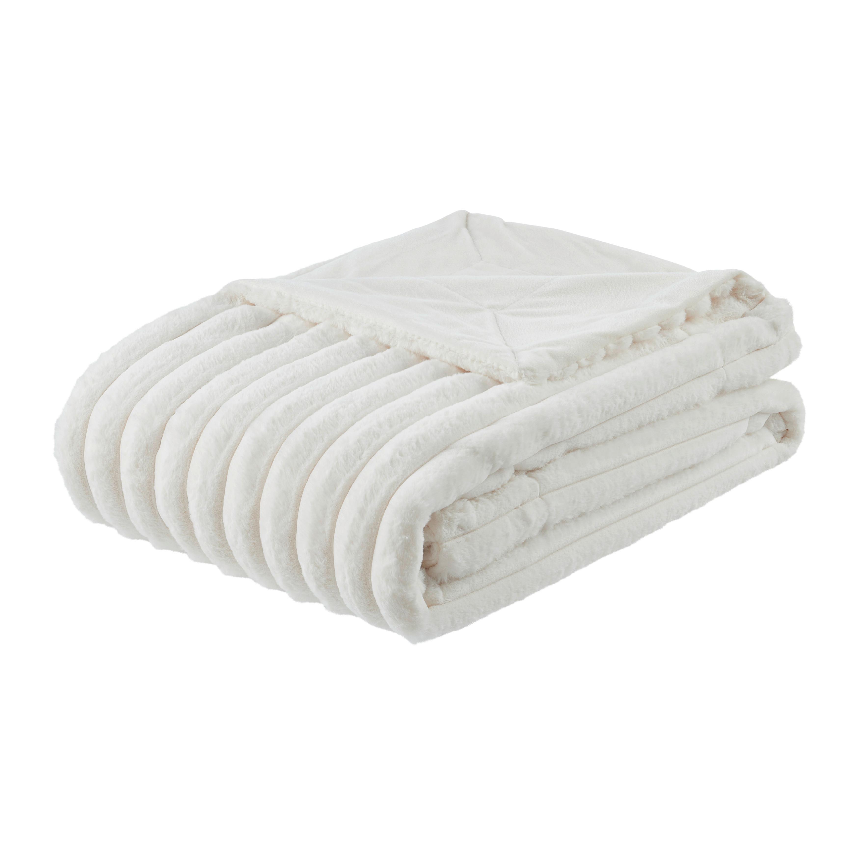 KOŽEŠINOVÁ DEKA MAUDI - přírodní barvy, Konvenční, textil (150/200cm) - Mömax