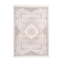 Webteppich Grau/Silberfarben Akropolis 120x180 cm - Silberfarben/Grau, Design, Textil (120/180cm) - Kayoom