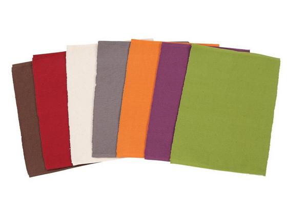 Tischset Maren - Anthrazit/Lila, KONVENTIONELL, Textil (30/40cm) - Ombra Tischset Maren - Anthrazit/Lila, KONVENTIONELL, Textil (30/40cm) - Ombra