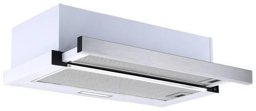 Dunstabzugshaube Tessa Edelstahlfarben B: 60 Cm, Led - Edelstahlfarben, Trend, Metall (60/19,3/43cm) - Respekta