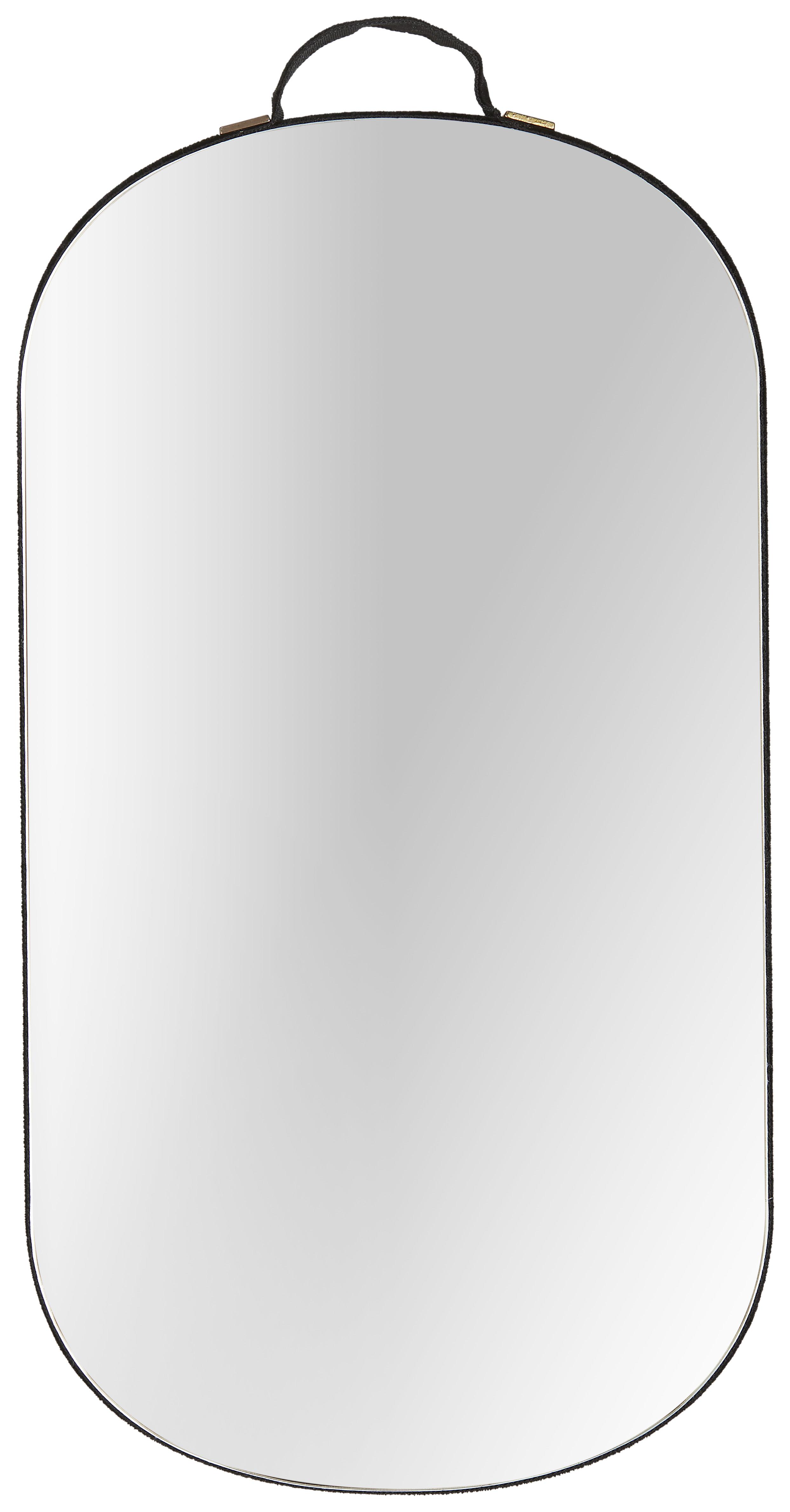 Nástěnná dekorace Oval, 11/20cm - čiré, Moderní, kov/kompozitní dřevo (11/20cm) - Modern Living