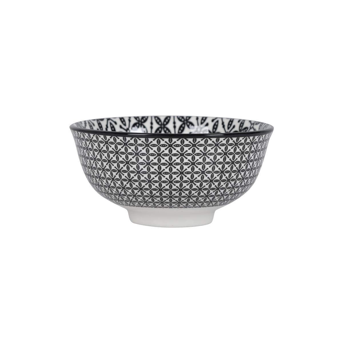 Miska na dip SHIVA - čierna/biela, Lifestyle, keramika (11,7/5,6cm) - Mömax