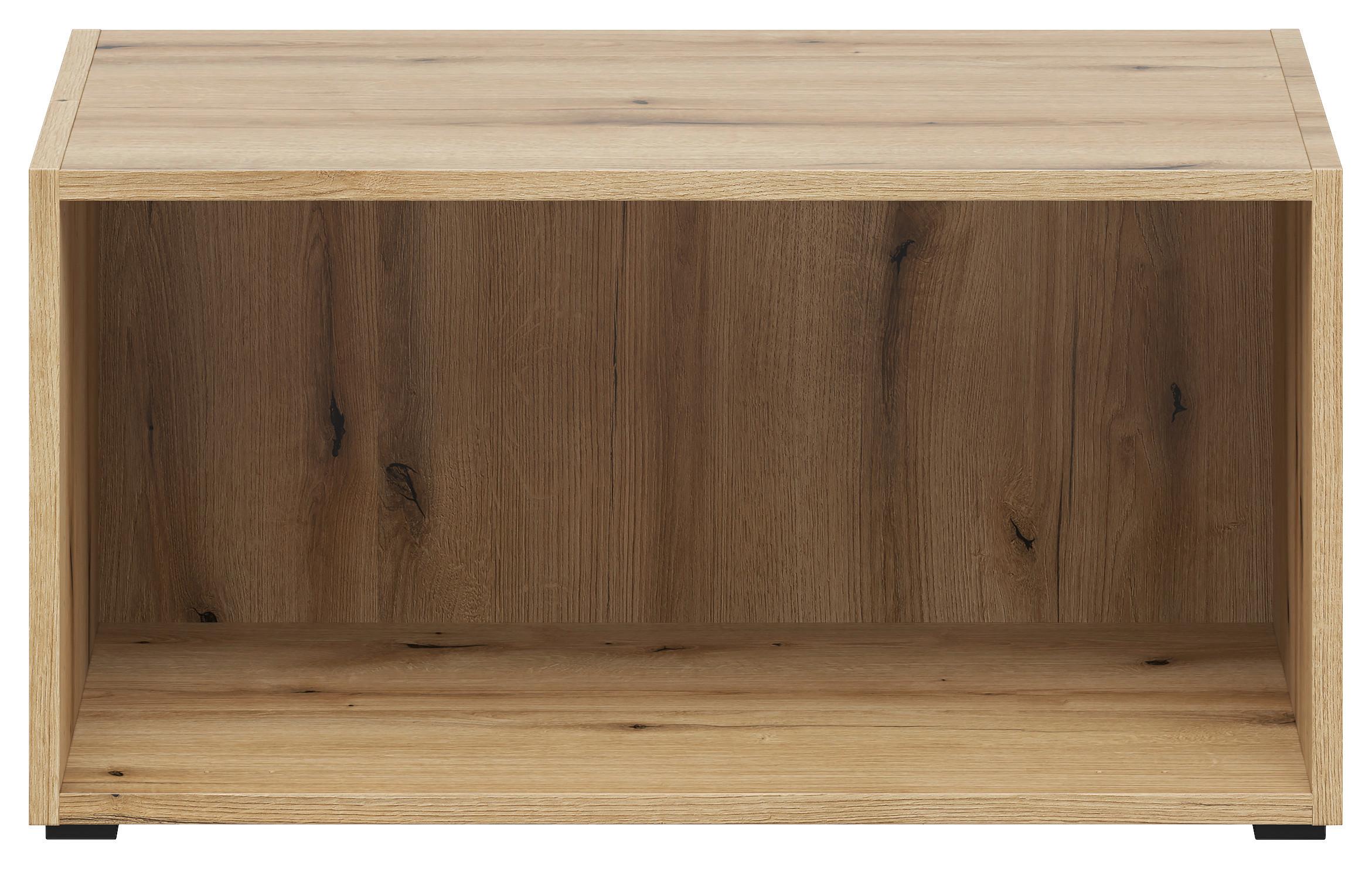 Regal 1 Fach, B: 64 cm Sixty-Four, Eichefarben