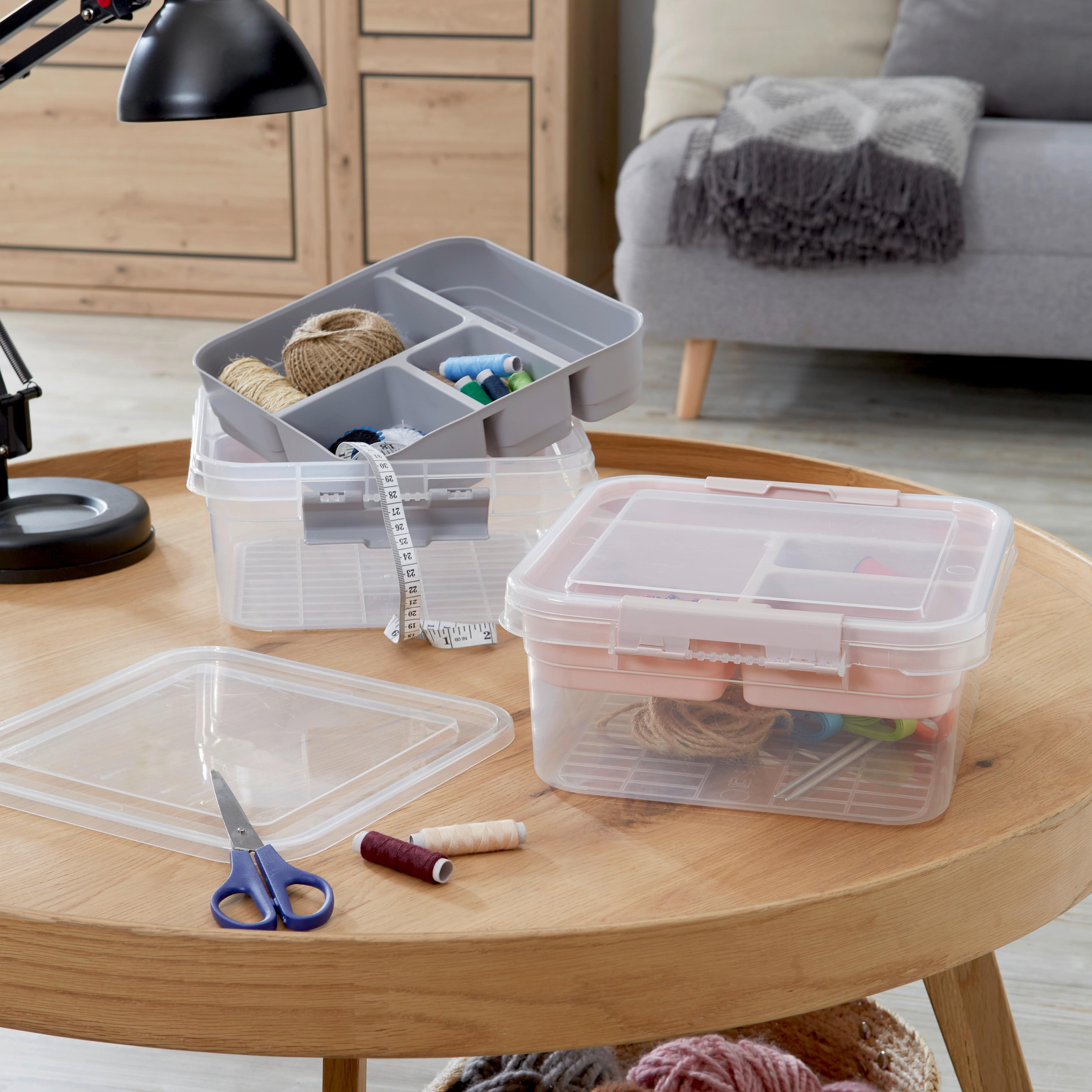 Box mit Deckel in zwei Farben