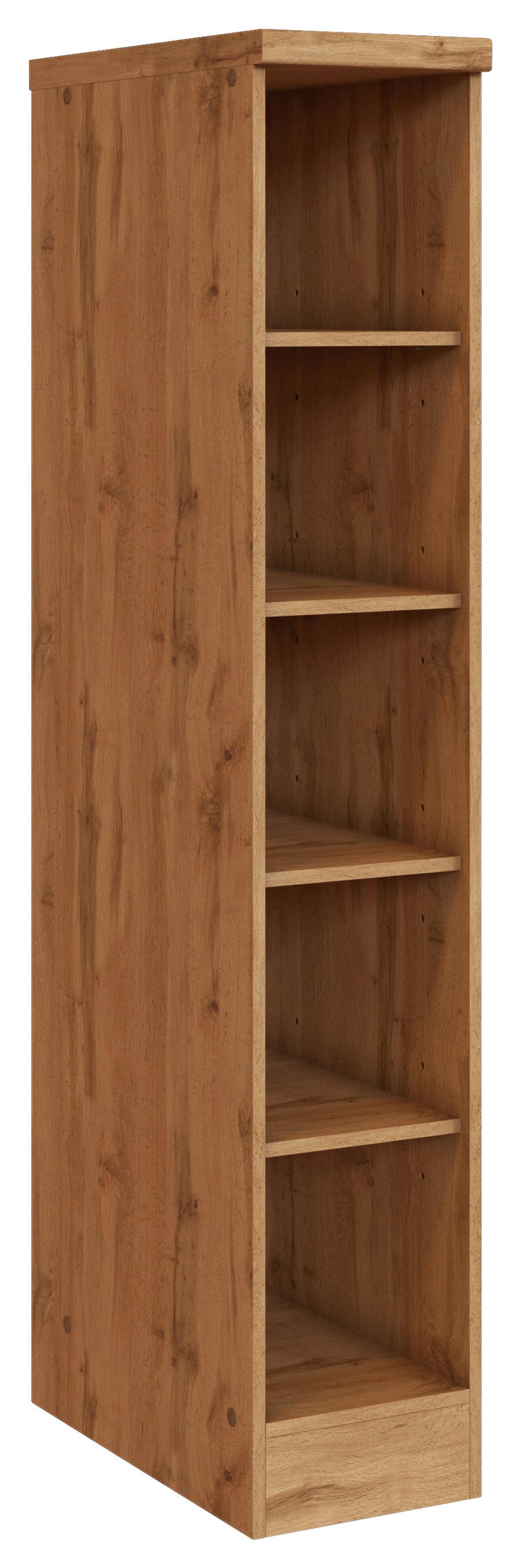 Regal Florenz 30 Cm Eiche Wotan - Eiche Wotan, Design, Holzwerkstoff (30/166/60cm) - Held