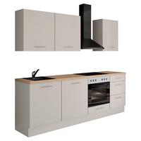 Küchenleerblock Ip3150 - Eichefarben/Magnolie, Design, Holzwerkstoff (230cm) - Impuls