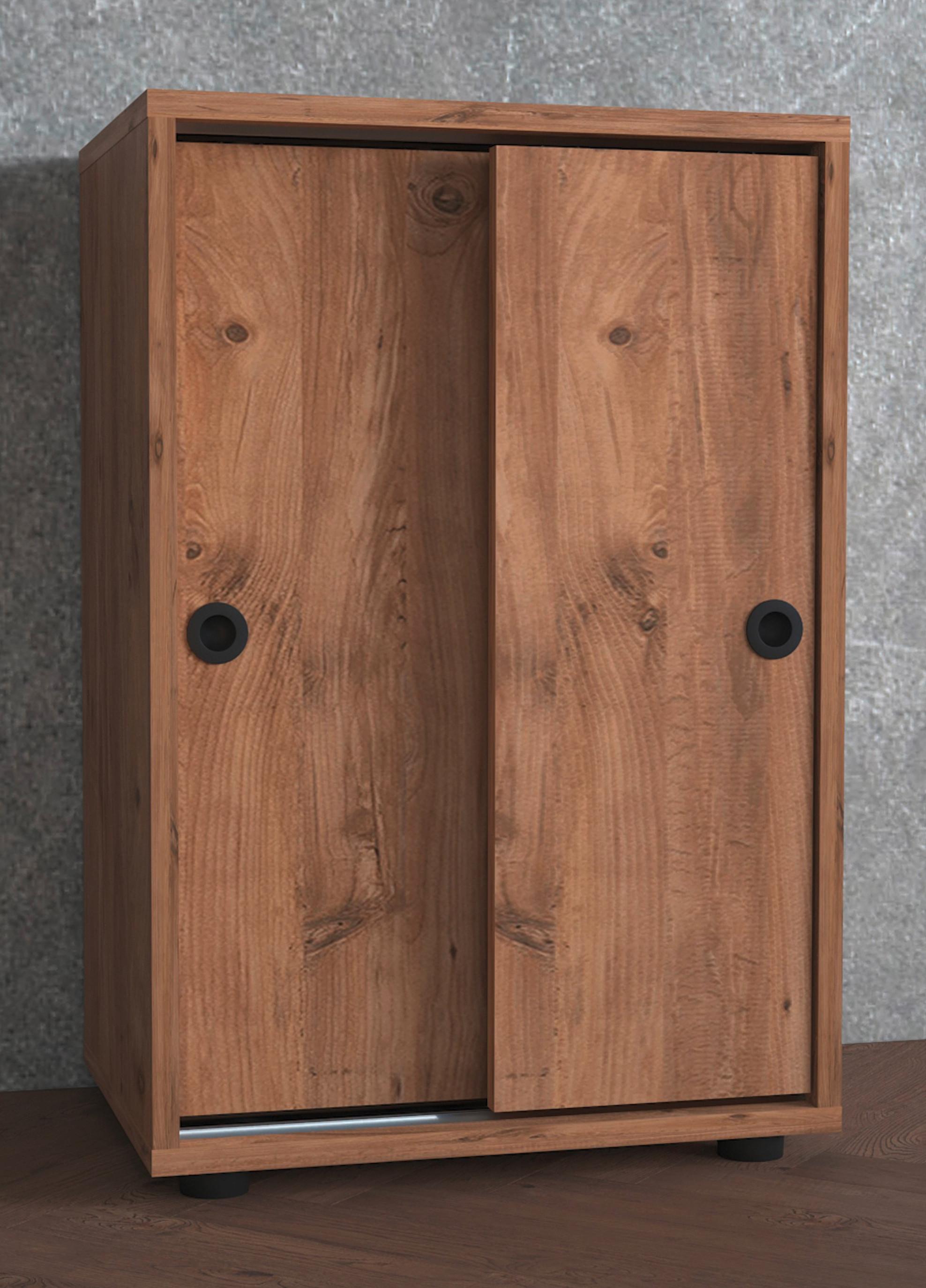 Aktenschrank Ulas Honigeiche Dekor B: 49 cm - Honigeiche, Design, Holzwerkstoff (49/74/38cm) - MID.YOU