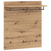 Garderobenpaneel Turino Eiche Artisan Dekor B: 86 cm - MODERN, Holzwerkstoff (86/101/29,6cm)