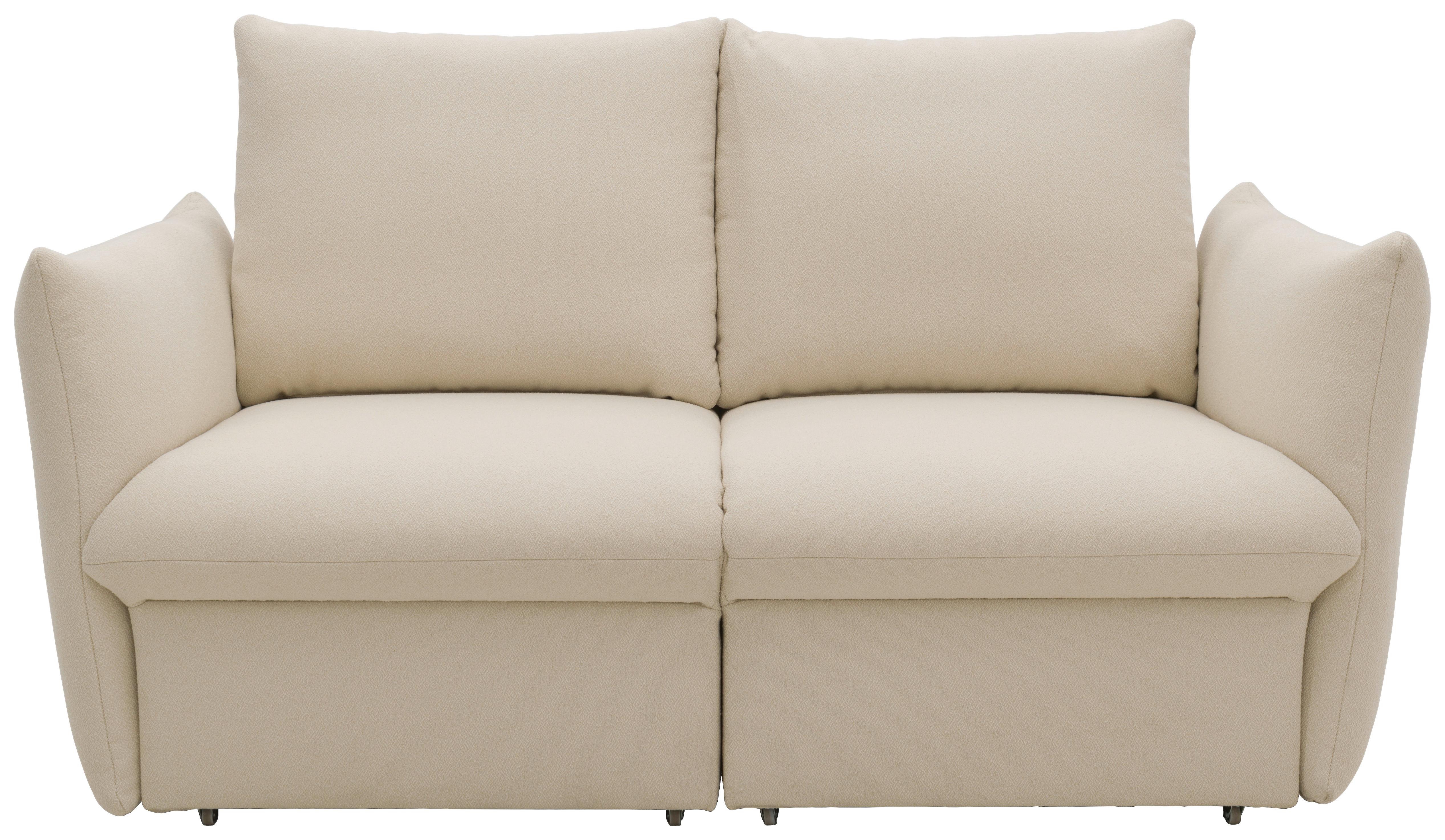 2-Sitzer-Sofa Looks Creme B: 180 cm - Creme, Design, Textil (180/100/97cm) - LOOKS by W.Joop