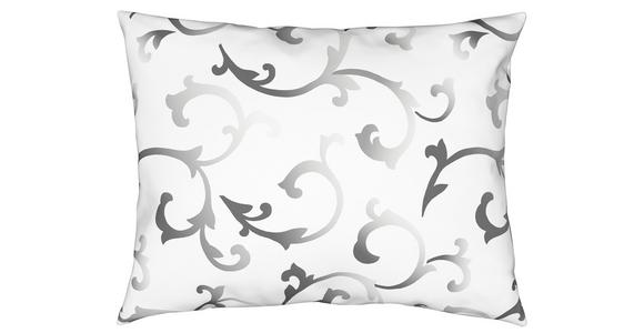 Cretonne Bettwäsche 140x200 Cm Sansa Baumwolle Weiß/schwarz - Schwarz/Weiß, ROMANTIK / LANDHAUS, Textil (140/200cm) - James Wood