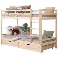 Etagenbett 970514 Rene - Naturfarben, MODERN, Holz (90/200cm) - MID.YOU