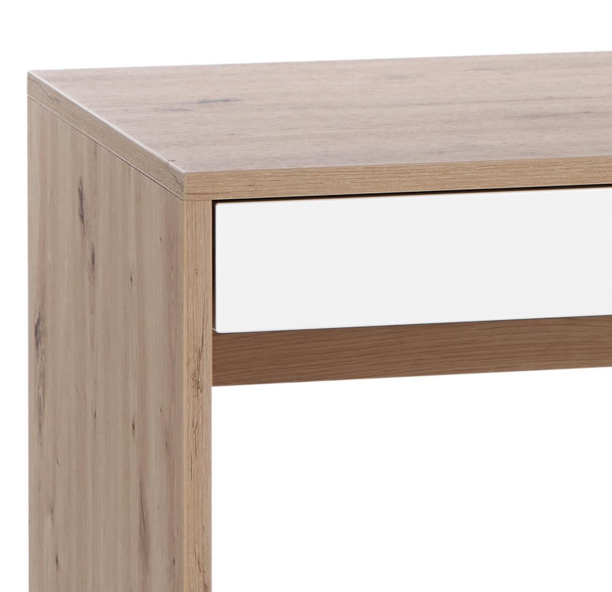 Schreibtisch mit Stauraum B: 160 cm H: 148,3 Laurent - MODERN, Holzwerkstoff (160/148,3/60cm)