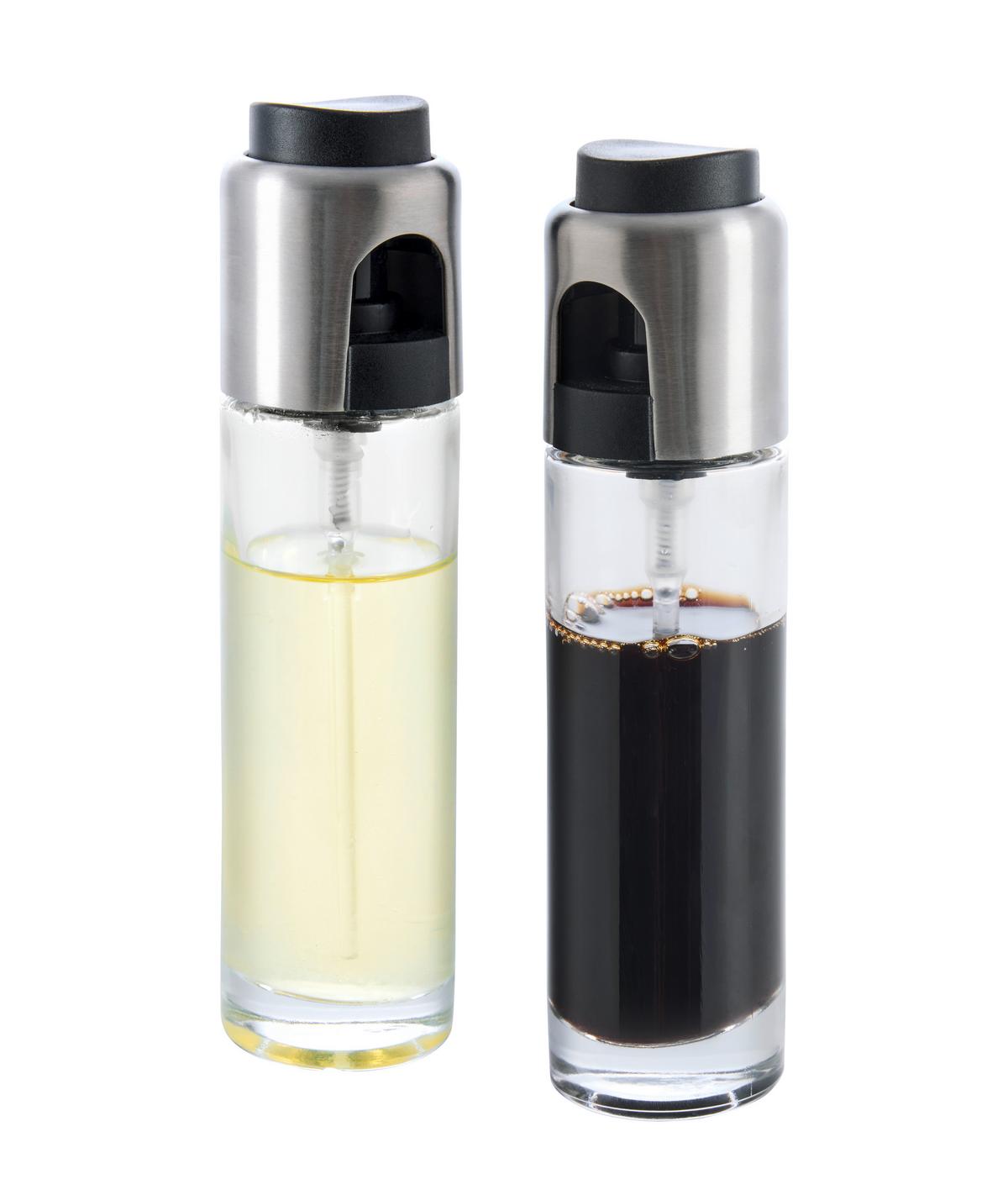 Rozprašovač na olej IVANA - 2 PCS - priehľadné, Konventionell, sklo - Mömax