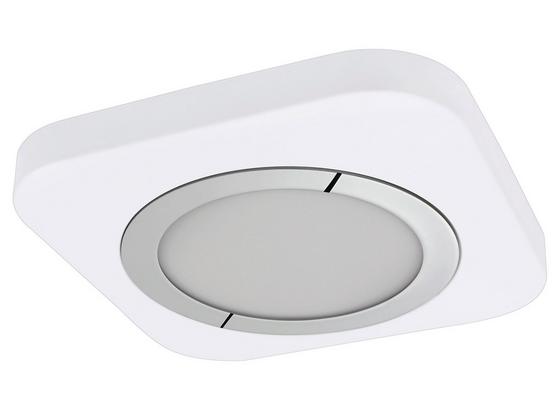 LED-Deckenleuchte Puyo - Chromfarben/Weiß, MODERN, Kunststoff/Metall (30/30/4cm) LED-Deckenleuchte Puyo - Chromfarben/Weiß, MODERN, Kunststoff/Metall (30/30/4cm)
