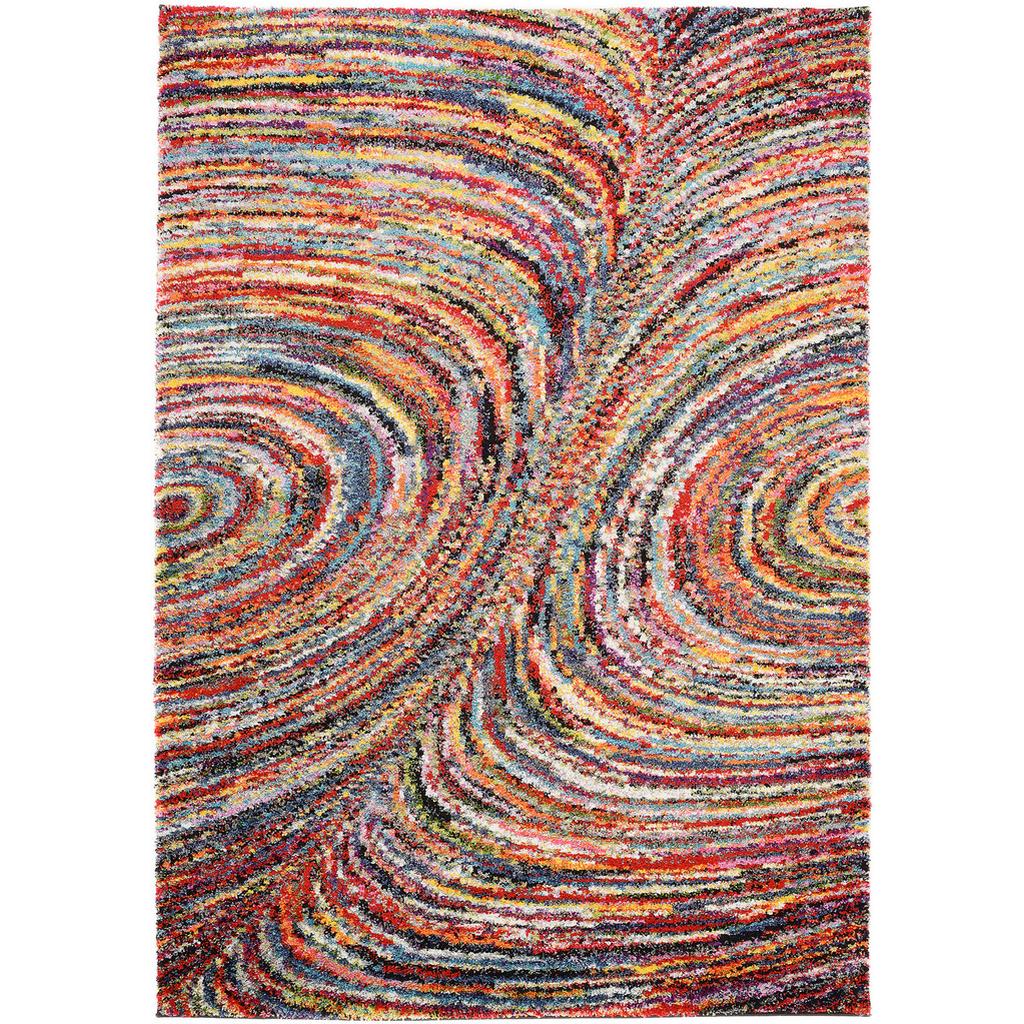 Webteppich Color Face Multicolor 80x150 Cm