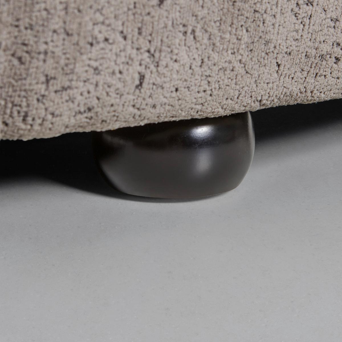 Sedací souprava NILAS, béžová barva - černá/šedobéžová, Moderní, kov/dřevo (335/65/154cm) - Bessagi Home