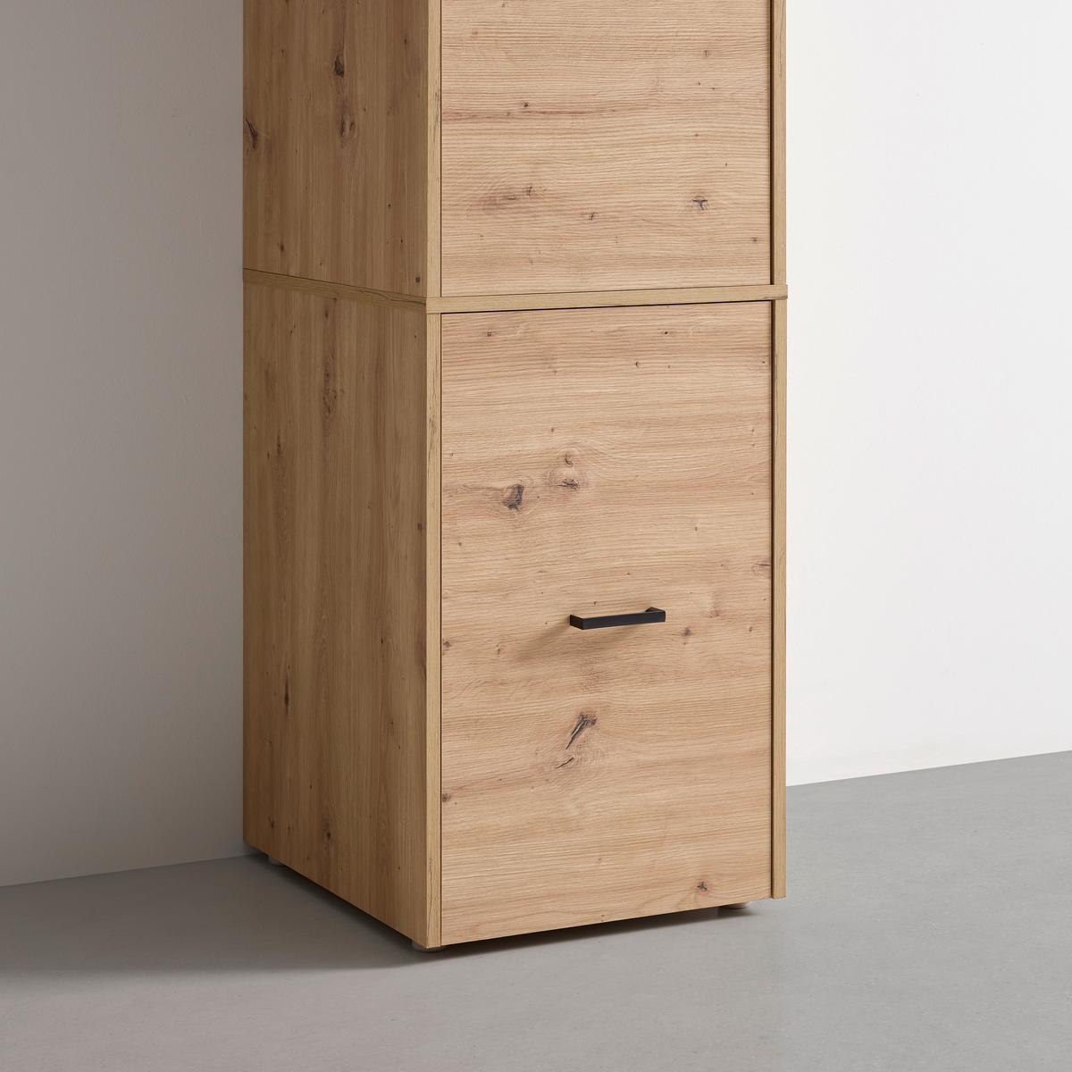PODSTAVNÁ SKŘÍŇKA KIVO - černá/dub artisan, Moderní, kompozitní dřevo/plast (45/69,8/52,1cm)