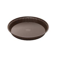 Backform Rund Back-Edition D: ca. 28 cm, aus Stahl - Braun, Basics, Metall (28/4,5cm) - Dr.Oetker
