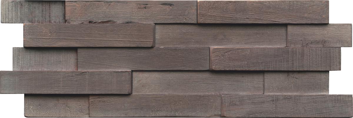 Wandverkleidung Driftwood Hevea Salias Sea - Grau, Basics, Holz (56/20/2cm)