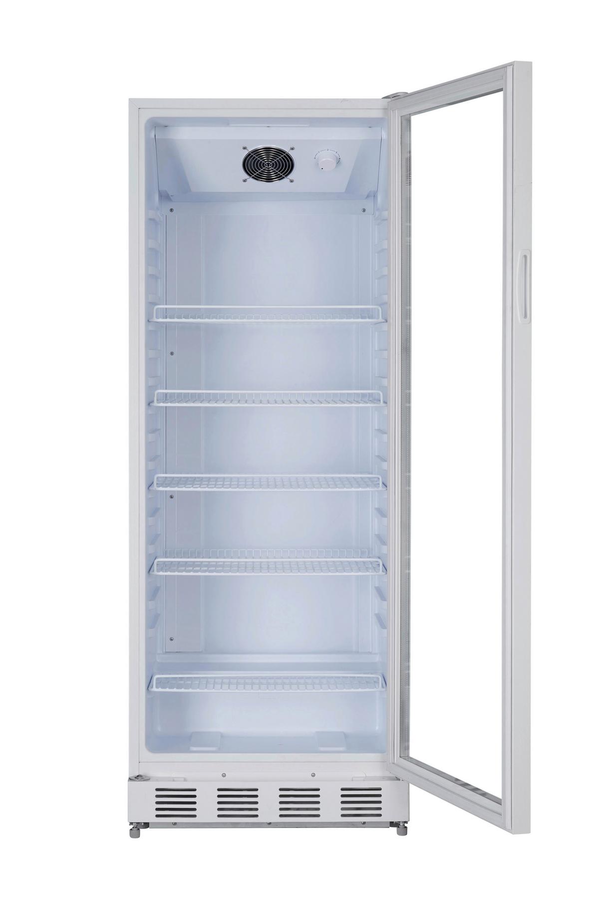 Getränkekühlschrank G-ks 3580, Eekl: C, Nutzinhalt Ca. 358 L - Weiß, Basics, Glas/Kunststoff (52,3/164/63,5cm)