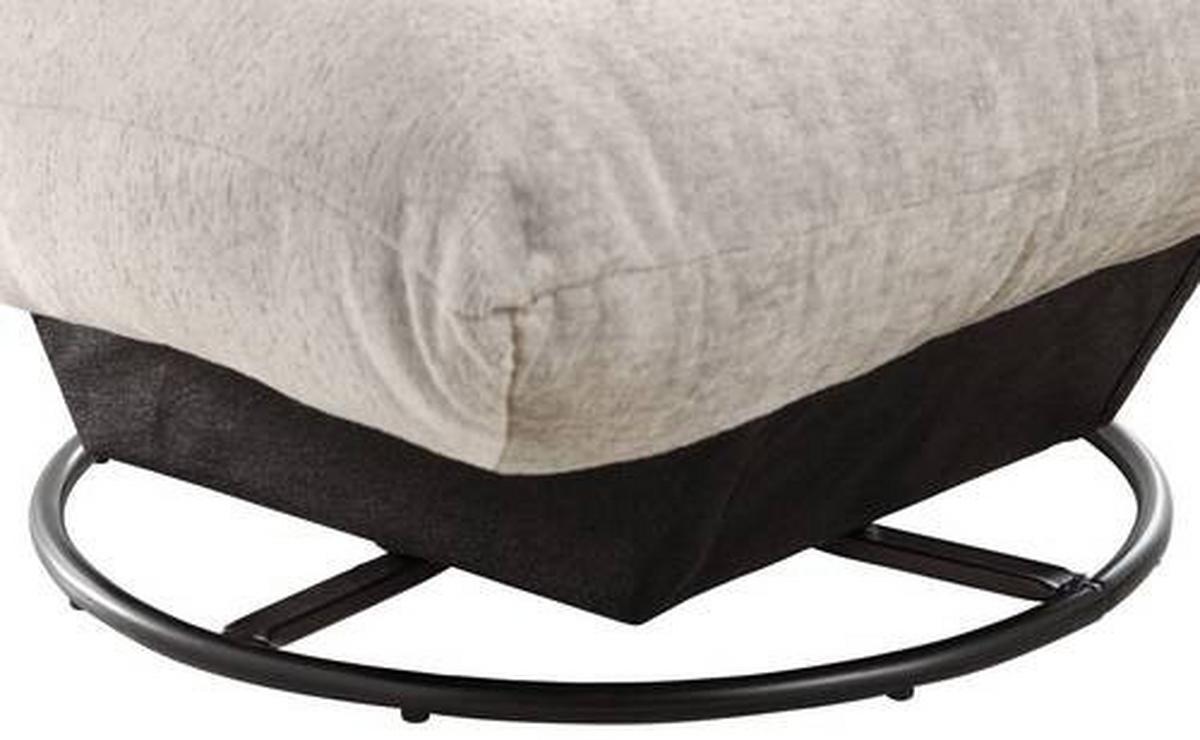 Relaxsessel Cremona Polyester Weiß - Schwarz/Weiß, Design, Textil (100/78/96cm) - Livetastic