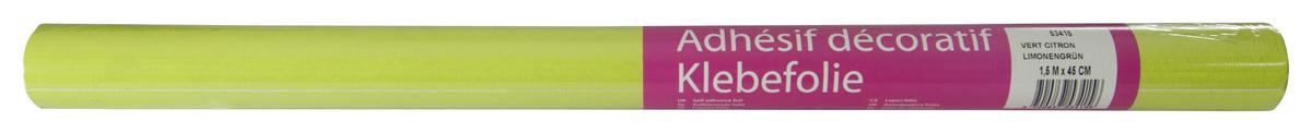 Klebefolie Uni Grün Basic-Line 45x150 cm - Grün, KONVENTIONELL, Kunststoff (45/150cm)