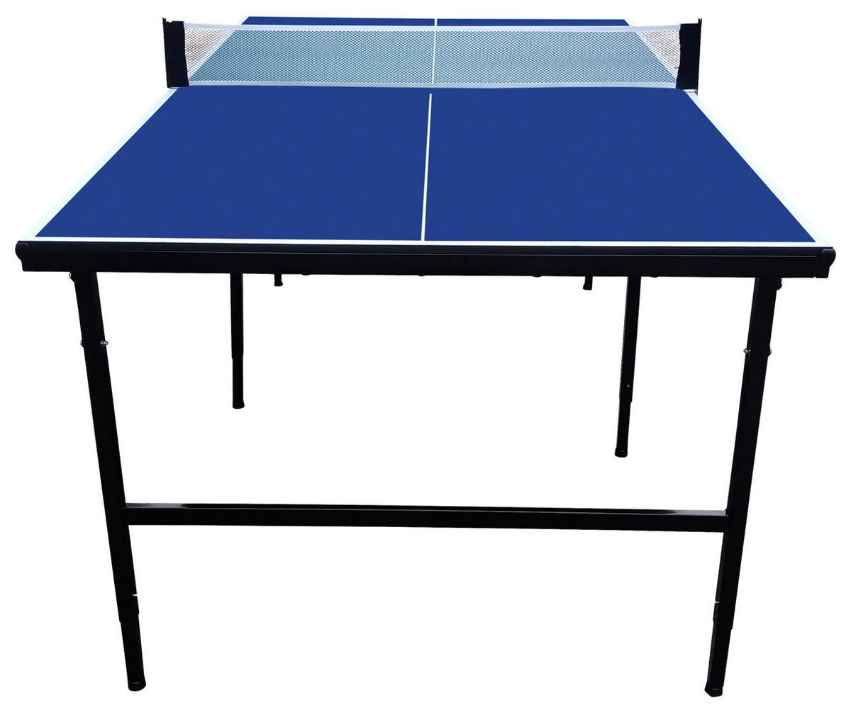 Tischtennistisch C060.003.00 - Blau, KONVENTIONELL, Holz/Metall (102/65/180cm) - Ambia Garden