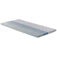Topper Luxus Gel Topper - Weiß, Basics, Textil (100/200cm) - MID.YOU