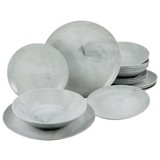 Tafelservice Diwali Marmor 33011 - Basics, Glas (34,5/34,5/16cm)