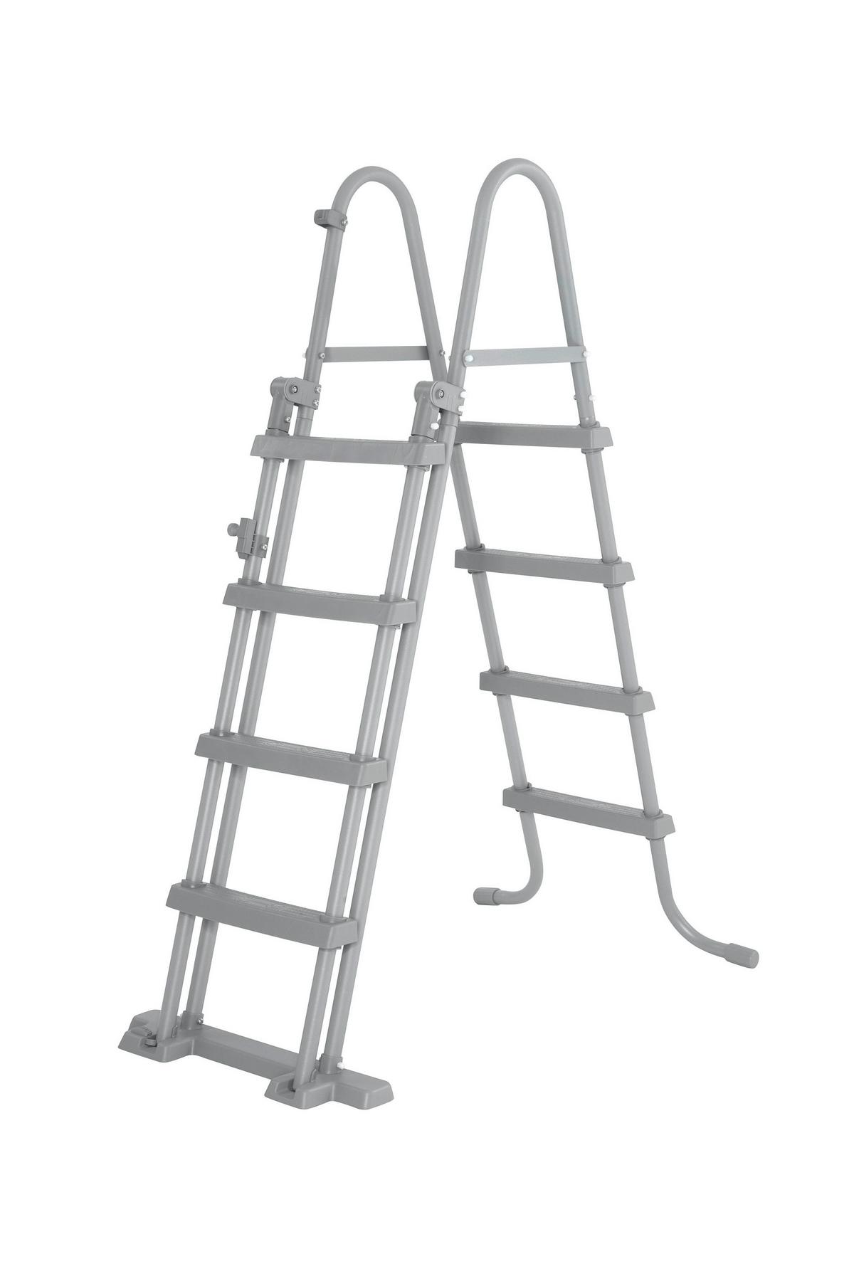 Pool Martina - Blau/Hellgrau, KONVENTIONELL, Kunststoff/Metall (366/122cm) - Bestway