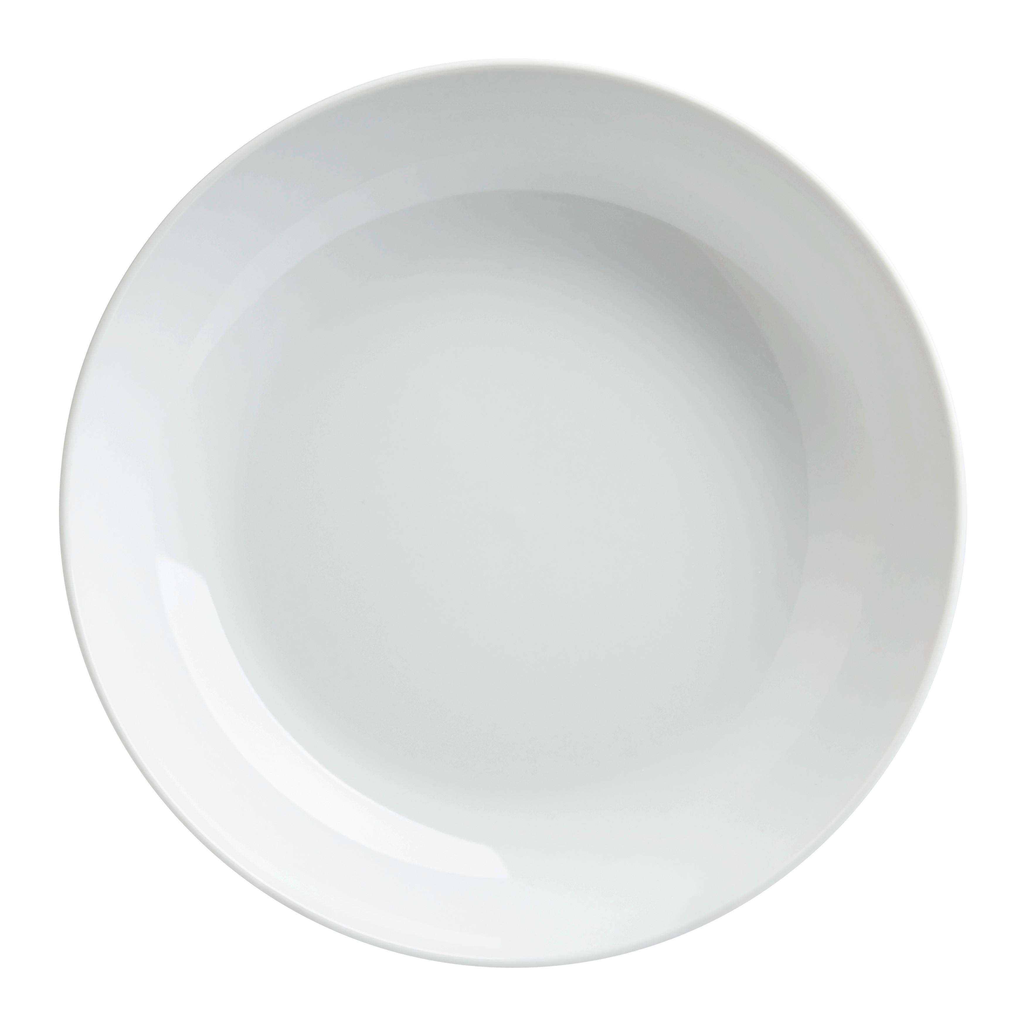 Hlboký tanier KATARINA - biela, Konventionell, keramika (20,5cm) - Based