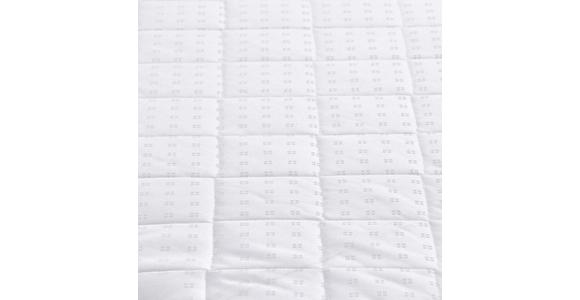 Boxspringmatratze Valerie 180x200 cm H2/H3 H: 31 cm - Weiß, Textil (180/200cm) - Ele