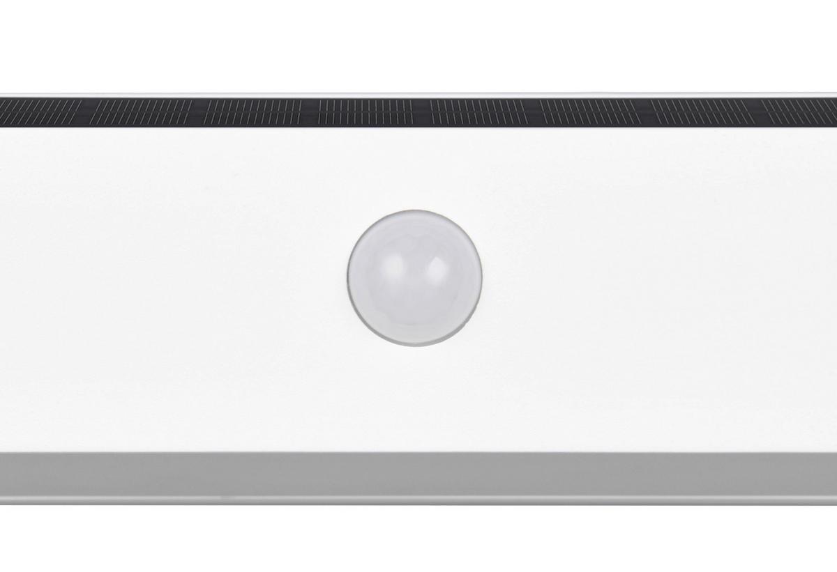 Außenwandleuchte Silves Weiß L: 30,3 cm - Weiß, KONVENTIONELL, Kunststoff (30,3/6/9,4cm)