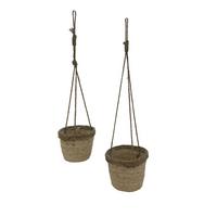 Květináč BELINDA - hnědá, Konvenční, přírodní materiály (18/16cm) - Mömax