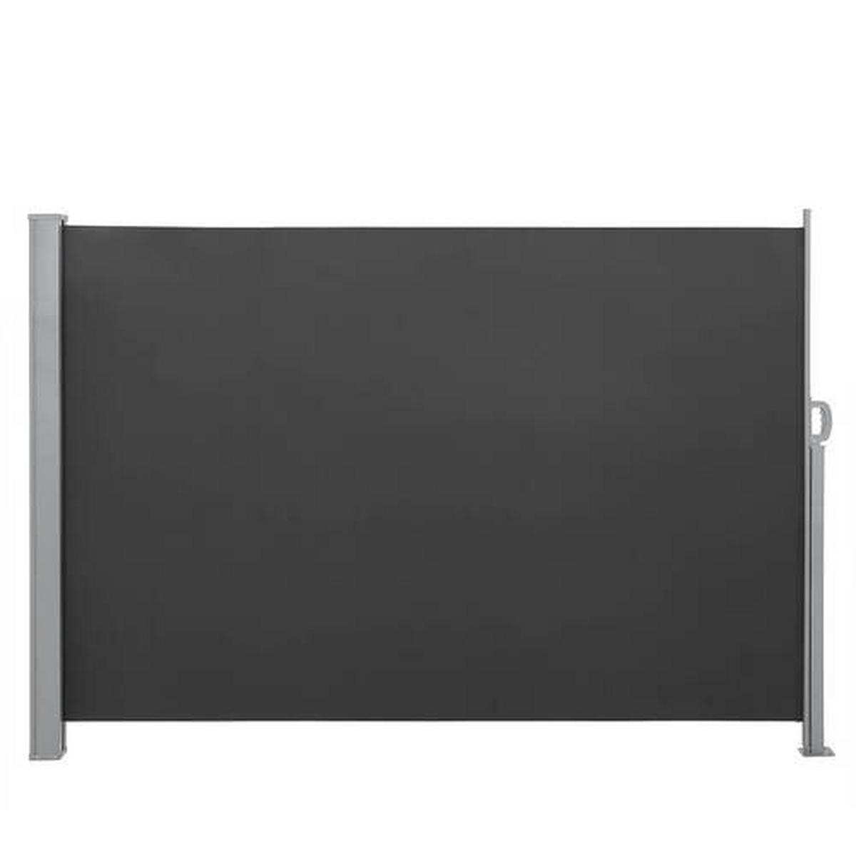 Seitenmarkise Grau Bxh: 350x160 Cm - Grau, Basics, Textil/Metall (350/160cm) - Modante