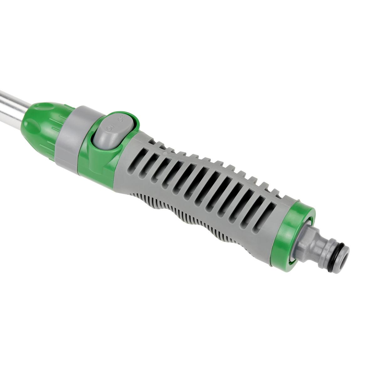 Locsolórúd Jonte - fekete/szürke, műanyag/fém (74cm) - Homezone