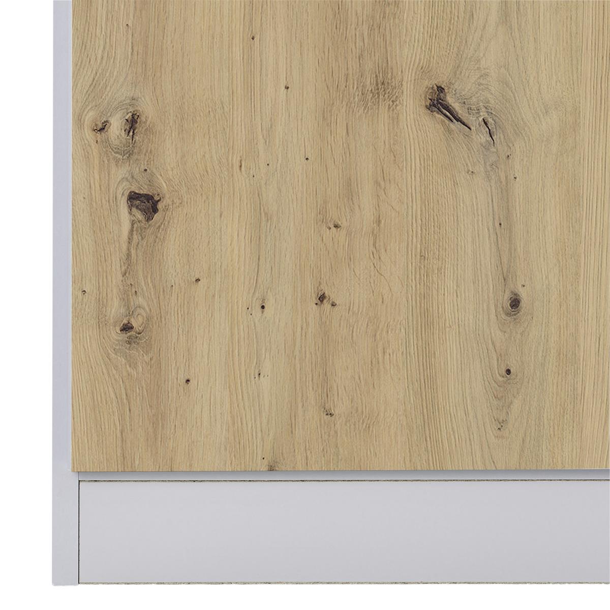 Drehtürenschrank Mit Spiegel 271 cm Alabama Extra Hellgrau - Silberfarben/Hellgrau, MODERN, Holzwerkstoff (271/229/54cm)