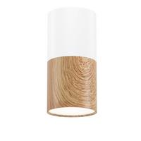 Deckenleuchte 2273655 - Eichefarben/Weiß, Natur, Metall (5.8/12cm)