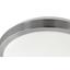 LED-Deckenleuchte Competa 1 - Weiß/Nickelfarben, MODERN, Kunststoff/Metall (32,5/5,5cm) LED-Deckenleuchte Competa 1 - Weiß/Nickelfarben, MODERN, Kunststoff/Metall (32,5/5,5cm)