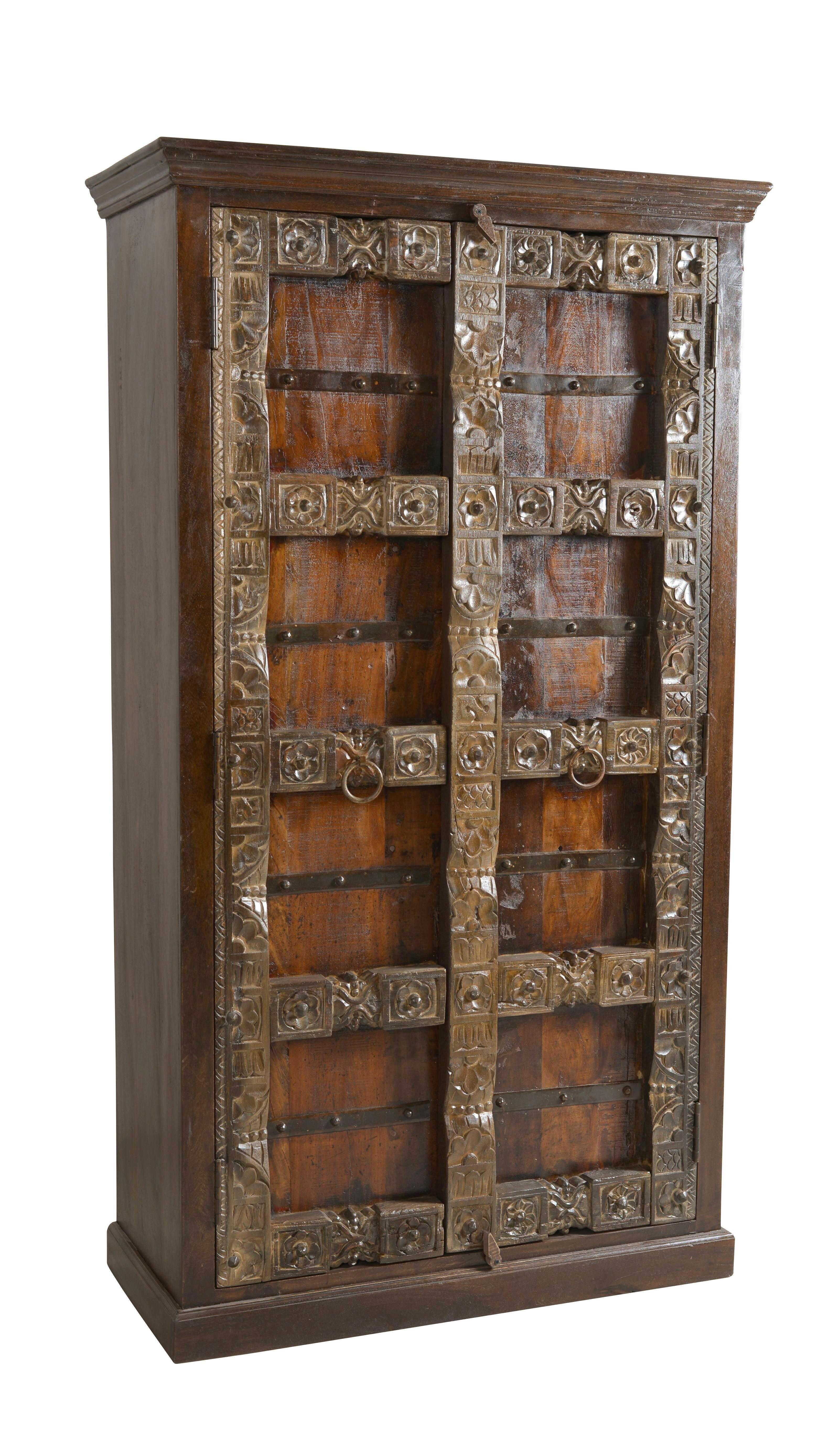 Garderobenschrank Altholz B: 100cm - Braun, Design, Holz (100/180/45cm) - MID.YOU