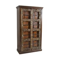 Garderobenschrank Altholz B: 100cm - Braun, Design, Holz (100/180/45cm) - MID.YOU