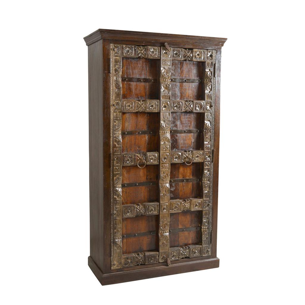 Garderobenschrank Altholz B: 100cm