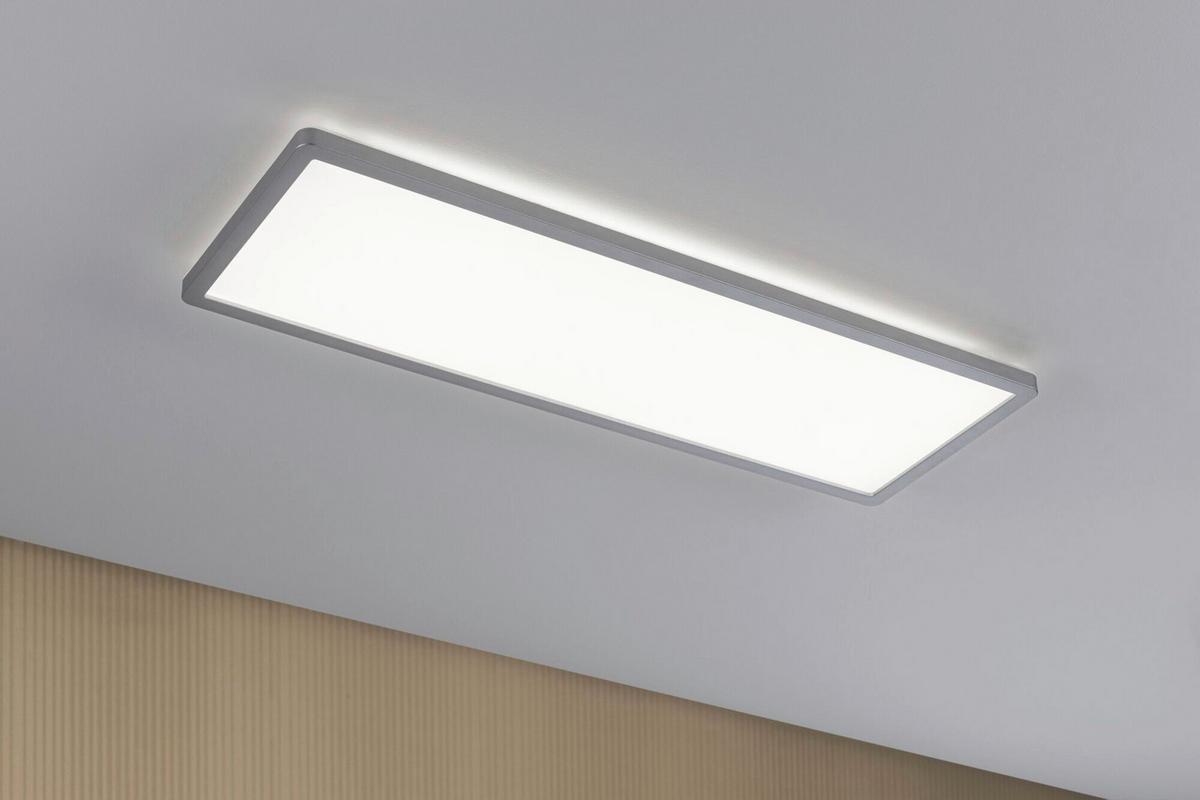 LED-Paneel L: 58 cm dimmbar - Chromfarben, Basics, Kunststoff (58cm) - Paulmann