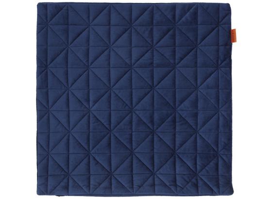 Poťah Na Vankúš Mary Samt - modrá, Moderný, textil (45/45cm) - Mömax modern living Poťah Na Vankúš Mary Samt - modrá, Moderný, textil (45/45cm) - Mömax modern living
