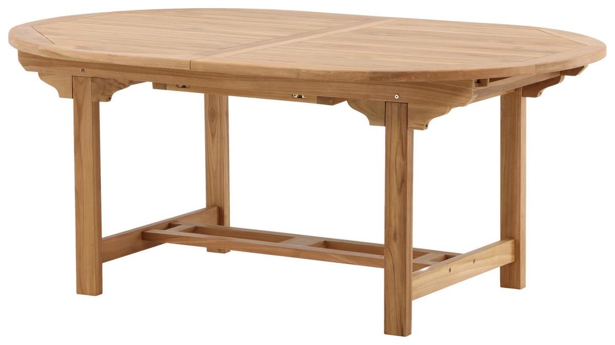 Gartentisch Kenya Teakholz L 180 Cm - Teakfarben, KONVENTIONELL, Holz (180/120/75cm) - Gardenson