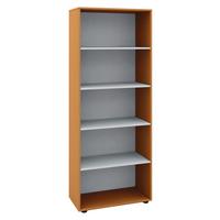 Mehrzweckschrank Vandol Buche Dekor B: 70 cm - Buchefarben/Schwarz, Design, Holzwerkstoff (70/178/37cm) - MID.YOU